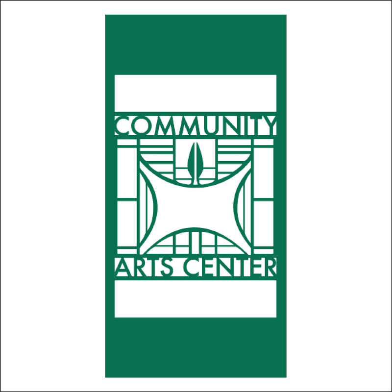 Load image into Gallery viewer, M101 Community Arts Center - Metal Pole Banner
