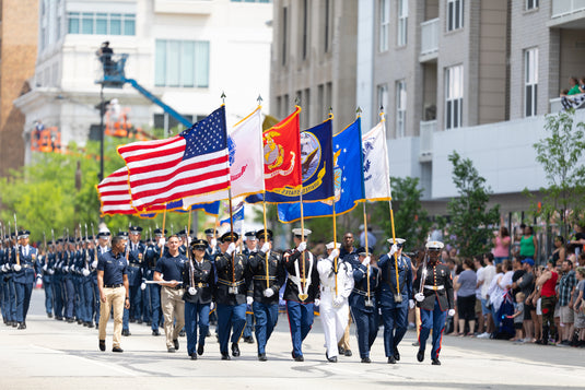 US Military Flags