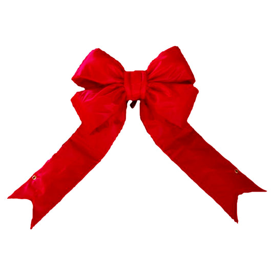 Red Nylon Christmas Bows