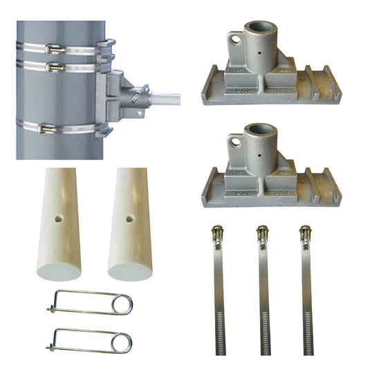 Windscale 12 Pole Banner Bracket System