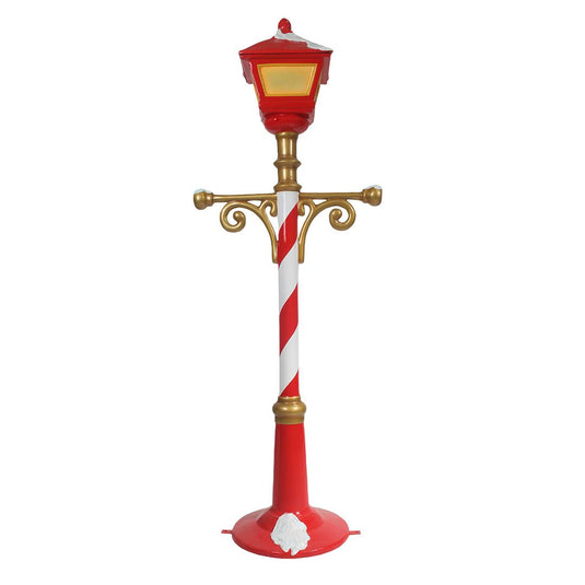 7' Christmas Lamp Post Fiberglass Christmas Decoration