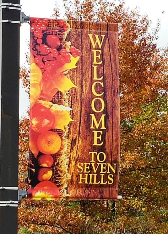 Seasonal Pole Banners