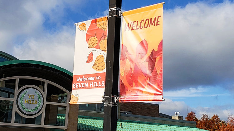 Seasonal Pole Banners