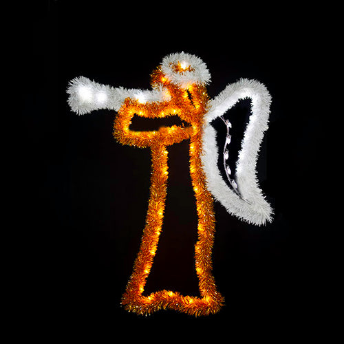 6' Angel Garland Pole Mounted Decoration