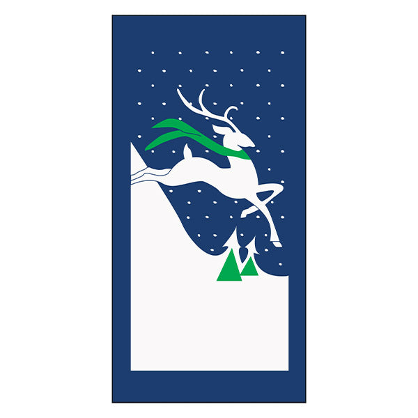 Load image into Gallery viewer, BS504 Reindeer - Pole Banner
