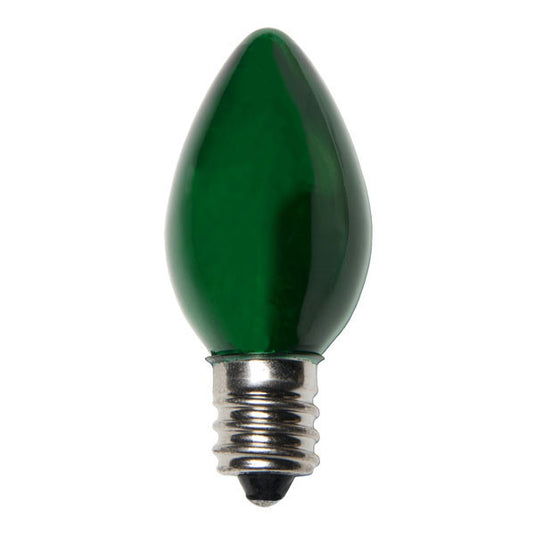 C7 Transparent Green LED