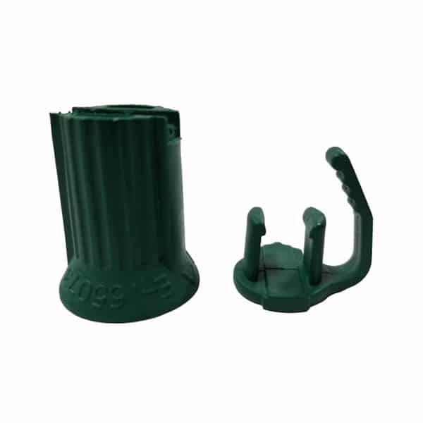 C9 Socket - Green - 16 Gauge Wire