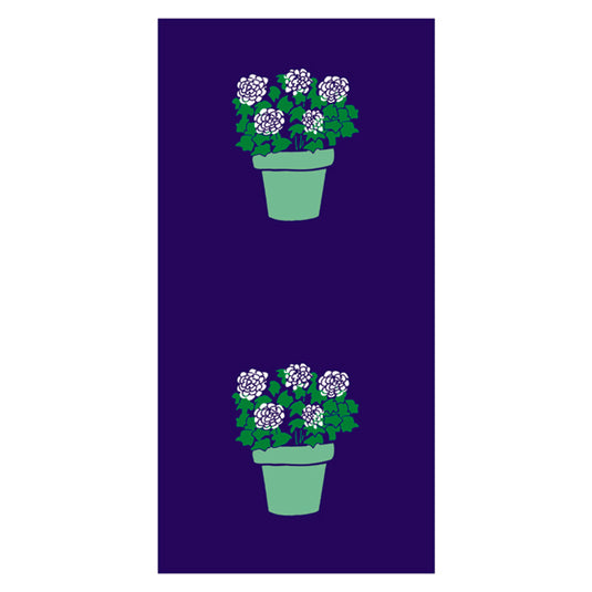 Flower Pots - Pole Banner