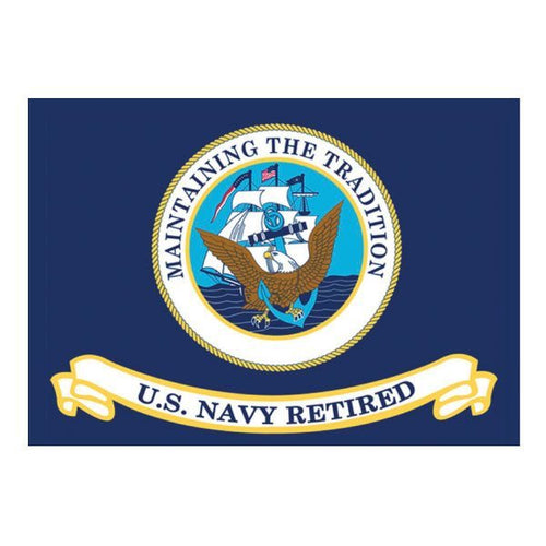 Navy Retired Flag