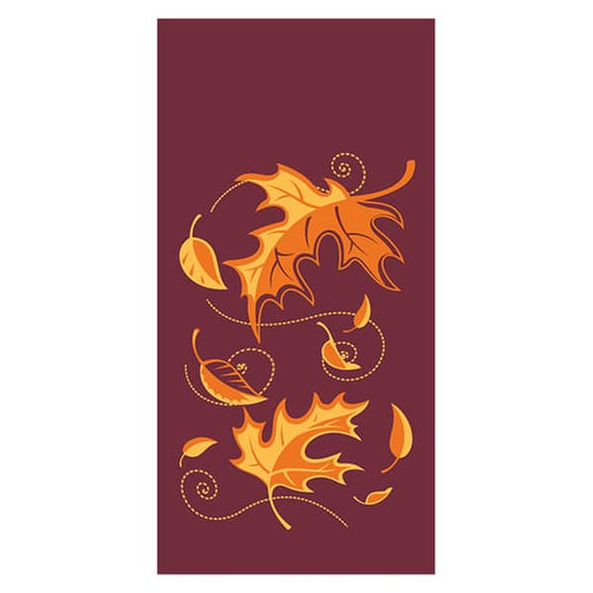 Swirling Leaves - Pole Banner